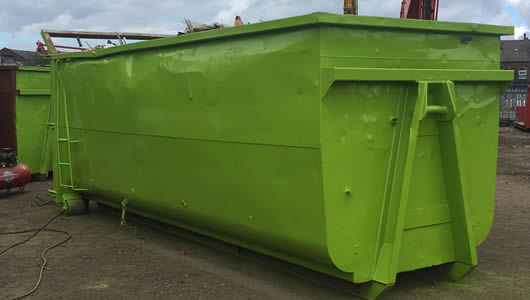 roro containers Parrs Wood roll on roll of container